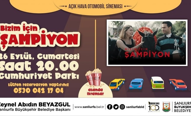 Şanlıurfalılar bu hafta ‘Bizim İçin Şampiyon’u izleyecek