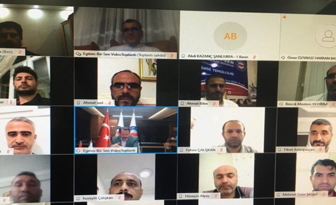 Toplantıda eğitim ele alındı: Urfa Şubesi de katıldı