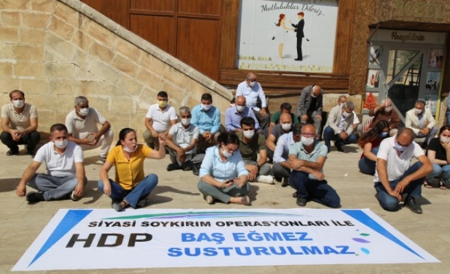 HDP'deki gözaltılara karşı Urfa’da protestolar sürüyor