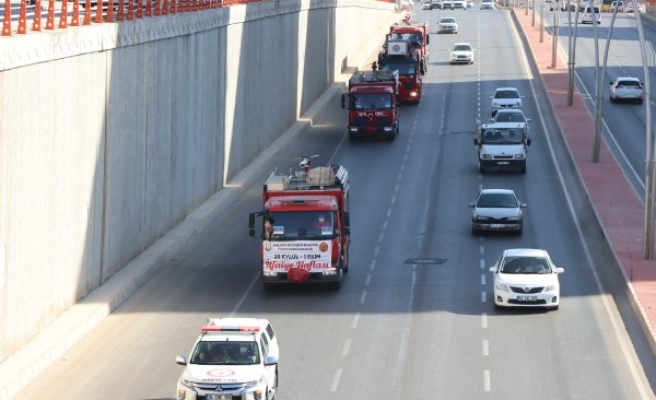 Urfa’daki İtfaiye Haftasında Azerbaycan unutulmadı