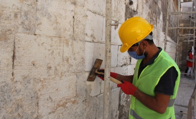Eski Urfa sokaklarında çalışmalar başladı