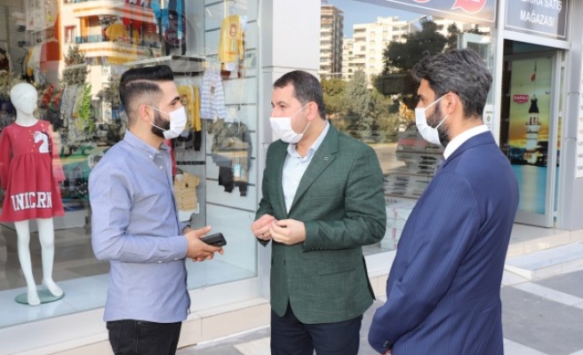 Baydilli, esnaf ve vatandaşın sorunlarını dinledi