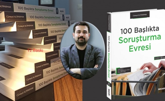 Avukat Altıparmak'ın başarısı: Kitabının 12. baskısı!