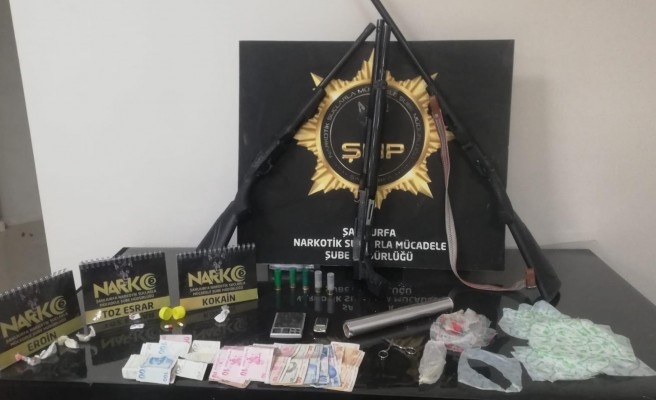 Urfa'nın 4 ilçesinde eş zamanlı operasyon: 11 gözaltı