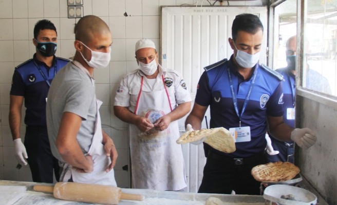 Eyyübiye'de koronavirüs denetimleri sürüyor