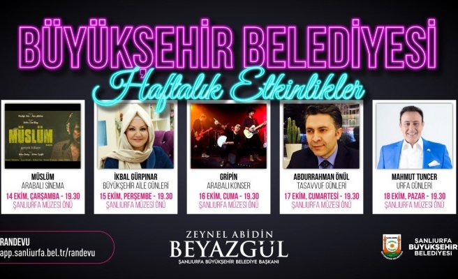 Urfa’da kültür, sanat, edebiyat etkinlikleri sürüyor