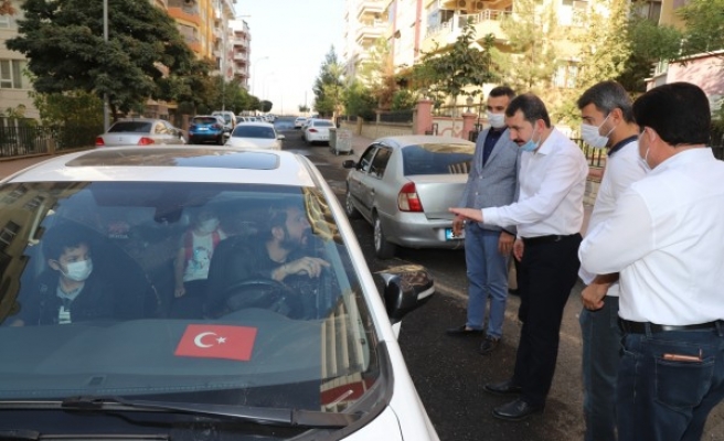 Baydilli, vatandaştan gelen sorunları not aldı