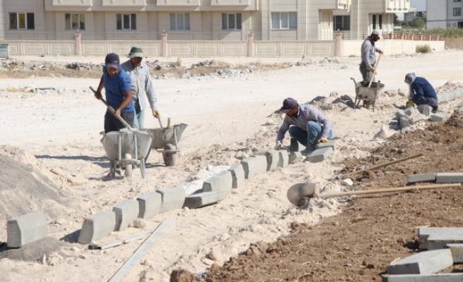 Konuklu’da yeni park çalışmaları sürüyor