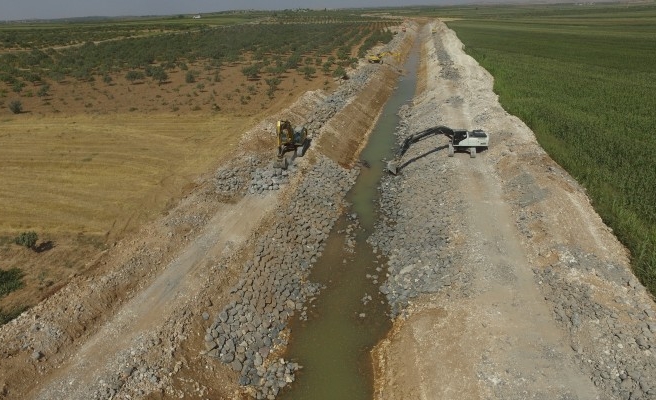 DSİ’nin Suruç Ovasındaki çalışmaları sürüyor