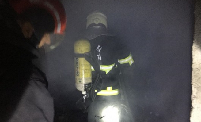 Şanlıurfa'da bir evde yangın çıktı!