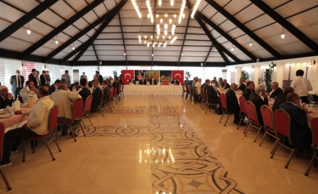 Beyazgül, merkez ve kırsaldaki muhtarlarla buluştu