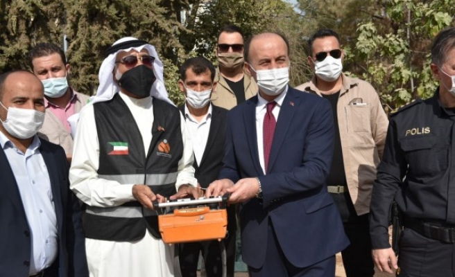 Kuveytli hayırseverler Urfa’da yapacak: Temel atıldı