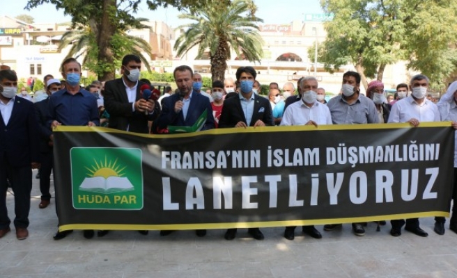 Şanlıurfa HÜDA PAR'dan Macron açıklaması: İslam'a bir savaştır