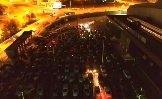 Şanlıurfalılar derbi heyecanını arabada yaşandı