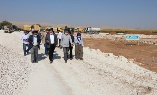 Canpolat, sahada çalışmaları inceledi