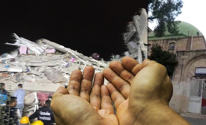 Urfa minarelerinden İzmir için dualar yükseldi!