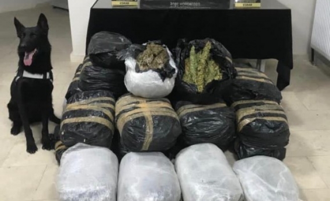 Urfa'da operasyon: 135 kilo 500 gram ele geçirildi