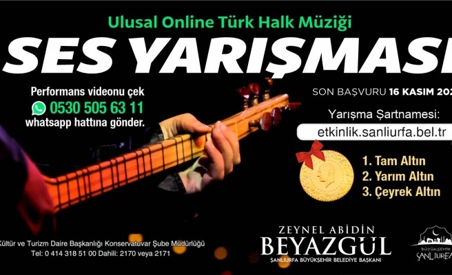 Şanlıurfa'da ödüllü yarışma düzenleniyor