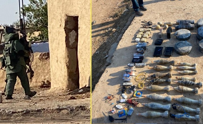 Valilik açıkladı! Resulayn'da cephanelik ele geçirildi