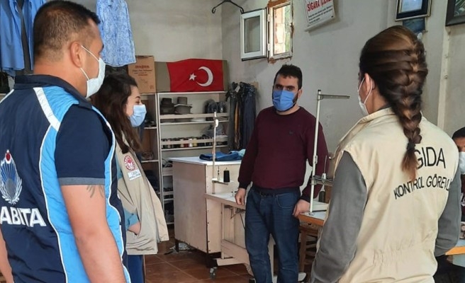 Akçakale'de korona denetimi: 11 kişiye ceza kesildi