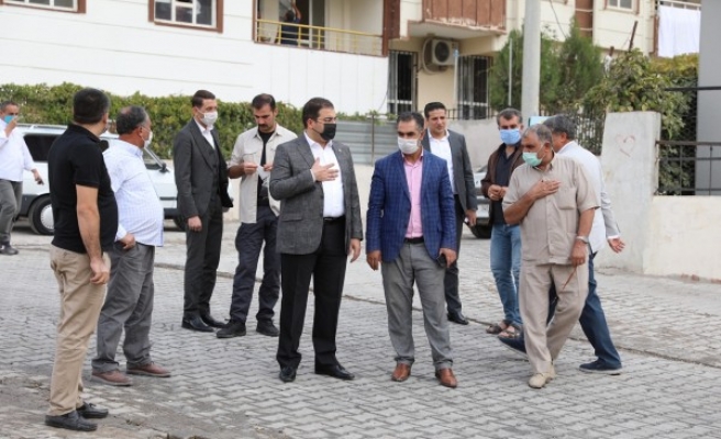 Canpolat çalışmaları yerinde inceledi