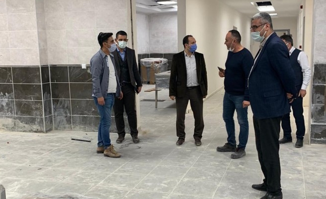 Ceylanpınar’daki hastanede inceleme yapıldı