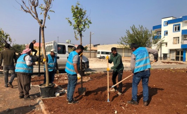 Eyyübiye’de kırsal mahallelerdeki çalışmalar sürüyor