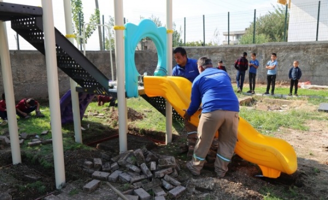 Haliliye'de çocukları sevindiren projeler hayata geçiyor