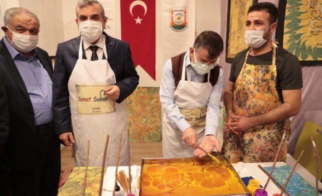 Şanlıurfa'da Sanat Atölyesinin açılışı yapıldı