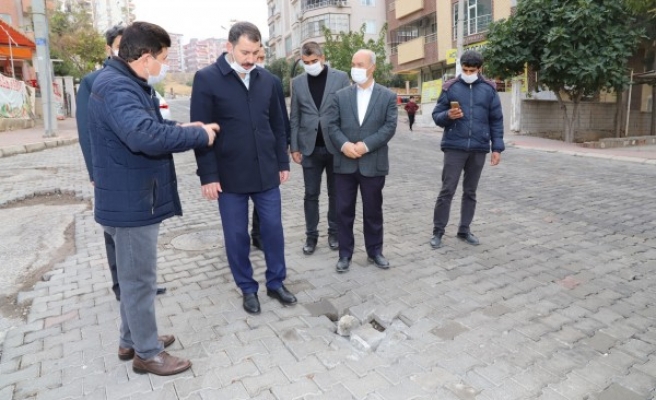 Baydilli, ilçedeki gezilerine devam ediyor