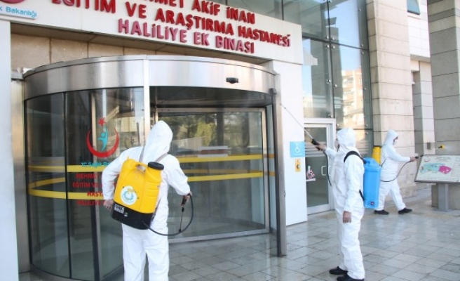 Haliliye’de pandemi ile mücadele sürüyor