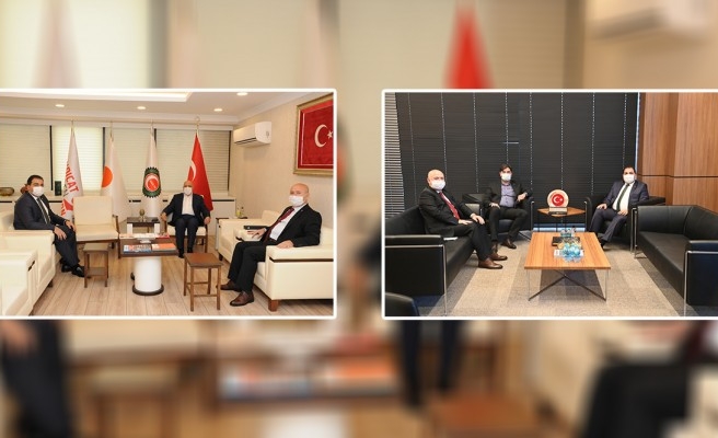 Canpolat, Ankara mesaisinde sendika başkanları ile görüştü