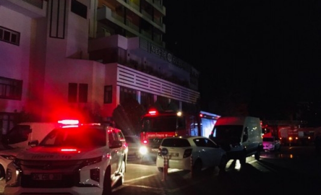 Şanlıurfa Öğretmen Evi'nde yangın!