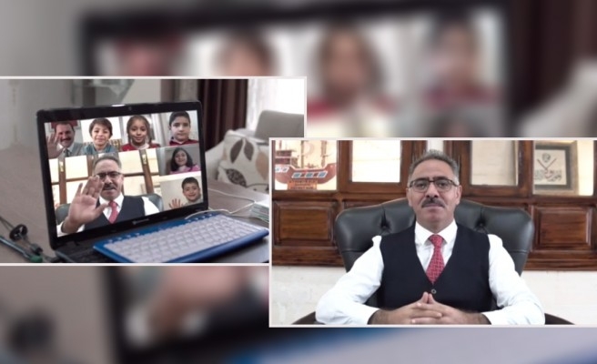 Tablet dağıtan Eyyübiye Belediyesi'nden destek çağrısı