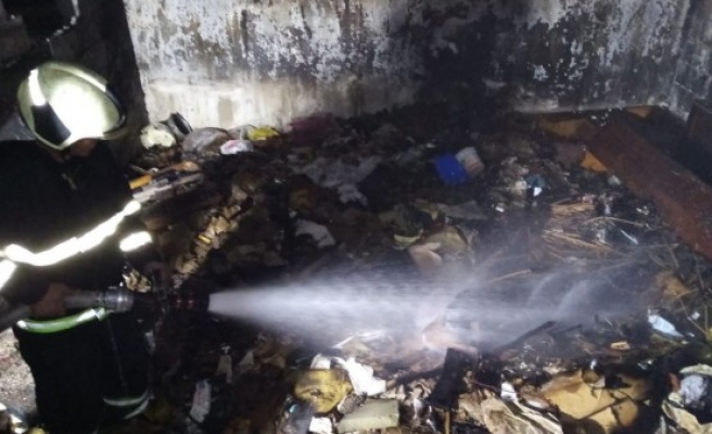 Şanlıurfa'da bir evde çıkan yangın söndürüldü