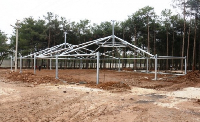 Akçakale'de ilk düğün salonu için temel atıldı