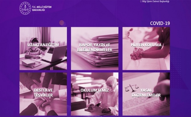 MEB duyurdu: 'Covid-19'a özel' site açıldı