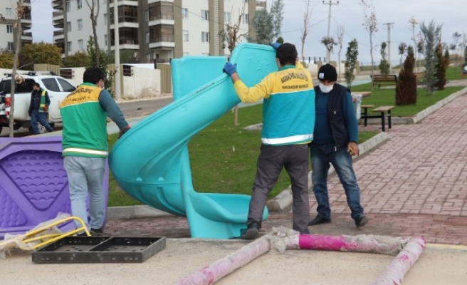 Karaköprü'de sona gelindi! Yeni park hizmete sunulacak