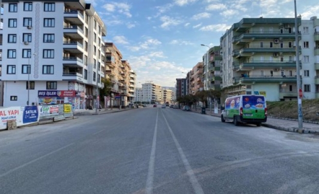 Şanlıurfa'da kısıtlama sessizliği devam ediyor