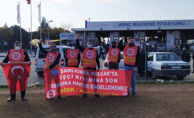 Urfa'daki işçilerin eylemi 768 gündür sürüyor