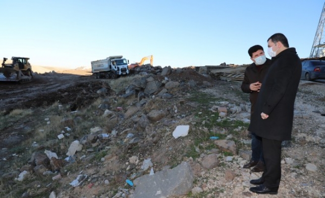 Baydilli müjdeyi vermişti! 6 bin metrekarede çalışmalar başladı