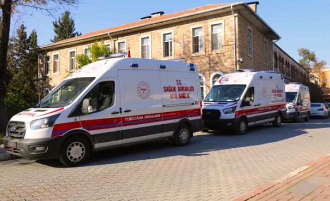 Şanlıurfa’ya 3 adet yeni doğan acil yardım ambulansı geldi