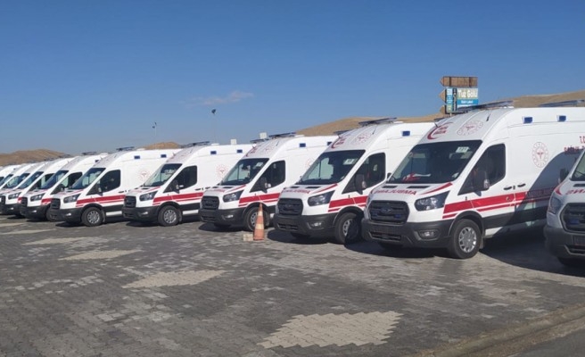 Şanlıurfa için 41 ambulans yola çıktı