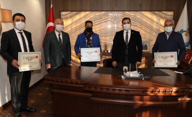 Şanlıurfa’da ‘Beyaz Bayrak’ Projesi: Sertifika verildi