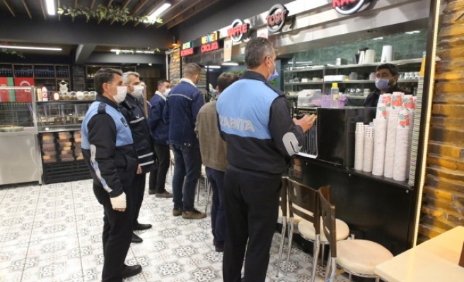 Haliliye zabıta ekiplerinden yılbaşı denetimi