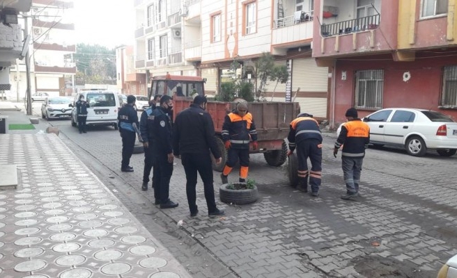 Viranşehir’de görüntü kirliliği ile mücadele: Topladılar