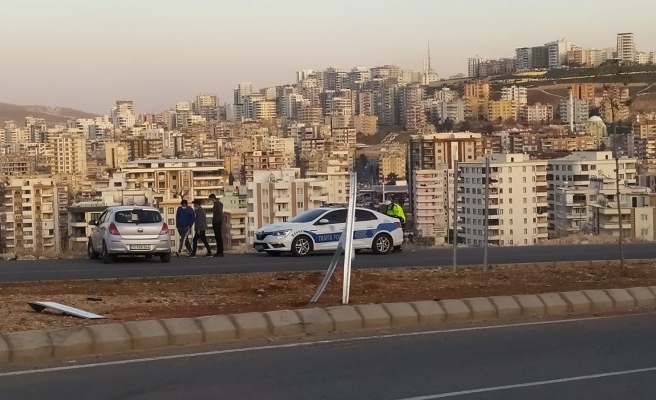 Şanlıurfa'da kaza: Uçurumun kenarında son anda durdu