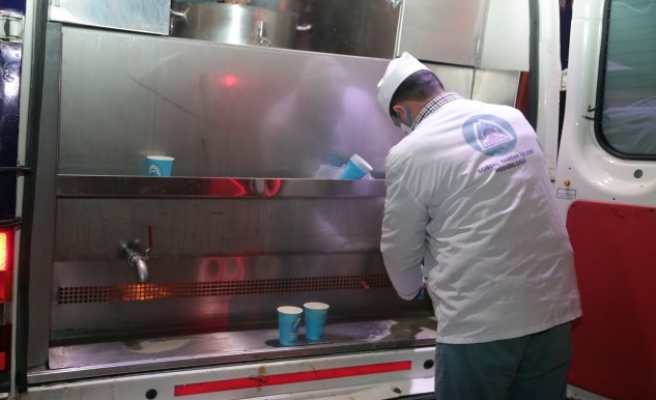 'Mobil İkram Aracı' Eyyübiye'de! Çorba dağıtımı sürüyor