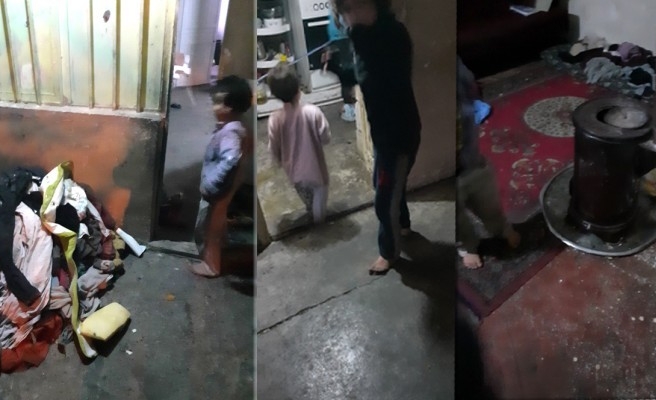 Anneleri tarafından terk edilen 8 çocuğa yardım eli uzatıldı