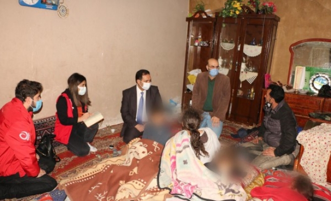 Karaköprü’deki aile için yeni destek geldi